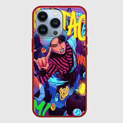 Чехол для iPhone 13 Pro Han Maniac fan art, цвет: 3D-красный