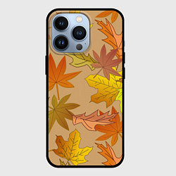 Чехол для iPhone 13 Pro Осенняя атмосфера, цвет: 3D-черный
