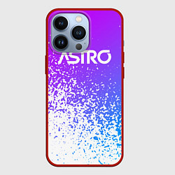 Чехол для iPhone 13 Pro Astro neon, цвет: 3D-красный