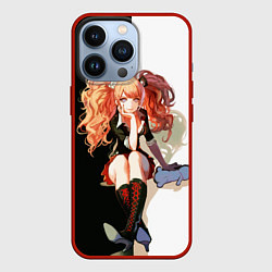 Чехол для iPhone 13 Pro Джунко Эношима - Danganronpa, цвет: 3D-красный