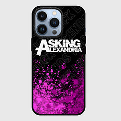 Чехол iPhone 13 Pro Asking Alexandria rock legends: символ сверху