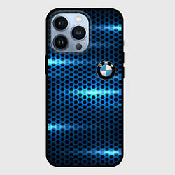 Чехол для iPhone 13 Pro BMW texture, цвет: 3D-черный
