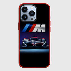 Чехол для iPhone 13 Pro BMW M Performance Motorsport, цвет: 3D-красный