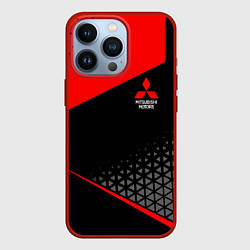 Чехол для iPhone 13 Pro Mitsubishi - Sportwear, цвет: 3D-красный