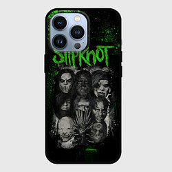 Чехол для iPhone 13 Pro Slipknot, цвет: 3D-черный