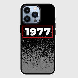 Чехол для iPhone 13 Pro 1977 - в красной рамке на темном, цвет: 3D-черный