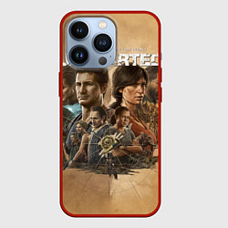 Чехол для iPhone 13 Pro Uncharted: Legacy of Thieves Collection, цвет: 3D-красный