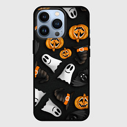 Чехол для iPhone 13 Pro Halloween 31 окт, цвет: 3D-черный