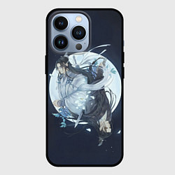 Чехол для iPhone 13 Pro Ванцзи Усянь и Луна - Магистр дьявольского культа, цвет: 3D-черный