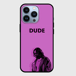 Чехол для iPhone 13 Pro Большой Лебовски DUDE, цвет: 3D-черный