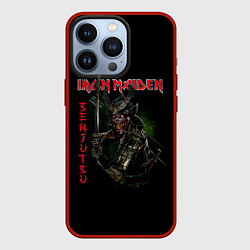 Чехол для iPhone 13 Pro Iron Maiden Senjutsu samurai, цвет: 3D-красный