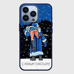 Чехол для iPhone 13 Pro Morozz, цвет: 3D-тёмно-синий