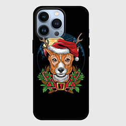 Чехол iPhone 13 Pro Новогодний оленёнок