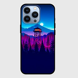 Чехол для iPhone 13 Pro Firewatch, цвет: 3D-черный