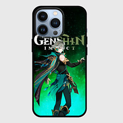 Чехол для iPhone 13 Pro Аль Хайтам Геншин Импакт, цвет: 3D-черный