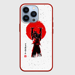 Чехол для iPhone 13 Pro Dragon Ball Сон Гоку, цвет: 3D-красный
