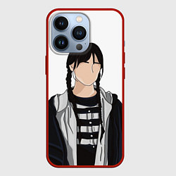 Чехол для iPhone 13 Pro Уэнсдэй мистика, цвет: 3D-красный