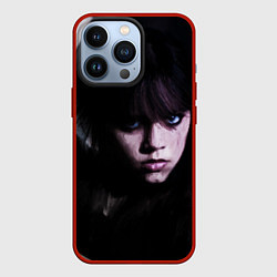 Чехол для iPhone 13 Pro Дочь Аддамсов - танцующая Уэнсдэй, цвет: 3D-красный