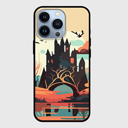 Чехол для iPhone 13 Pro Autumn Castle - Huf&Sya, цвет: 3D-черный