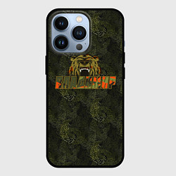 Чехол для iPhone 13 Pro Владимир камуфляж, цвет: 3D-черный