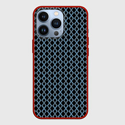 Чехол iPhone 13 Pro Бирюзовый паттерн