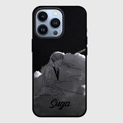 Чехол для iPhone 13 Pro Suga BTS, цвет: 3D-черный