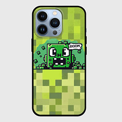 Чехол iPhone 13 Pro Милый взрывающийся крипер