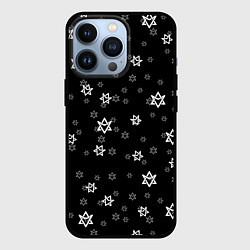 Чехол для iPhone 13 Pro Astro emblem pattern, цвет: 3D-черный