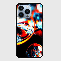 Чехол для iPhone 13 Pro Фрактальный узор, цвет: 3D-черный
