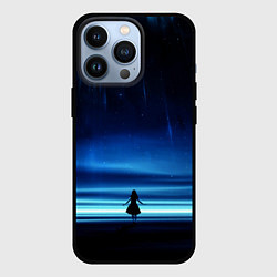 Чехол для iPhone 13 Pro Покорительница космоса, цвет: 3D-черный