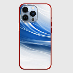 Чехол для iPhone 13 Pro Ледяной поток ветра, цвет: 3D-красный
