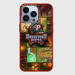 Чехол iPhone 13 Pro Graveyard Keeper геймплей