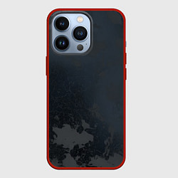 Чехол для iPhone 13 Pro Картография, цвет: 3D-красный