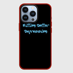 Чехол для iPhone 13 Pro Фараон миллион доллар депрешн, цвет: 3D-красный