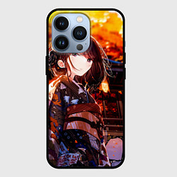 Чехол iPhone 13 Pro Девушка в кимоно