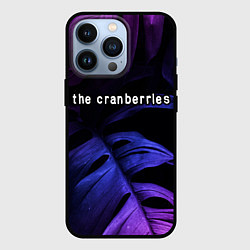 Чехол iPhone 13 Pro The Cranberries neon monstera