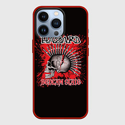 Чехол для iPhone 13 Pro Hazard, цвет: 3D-красный