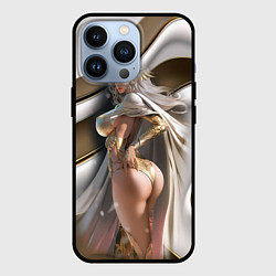 Чехол для iPhone 13 Pro Девушка с пышными формами, цвет: 3D-черный