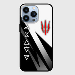 Чехол для iPhone 13 Pro The witcher - знаки, цвет: 3D-черный