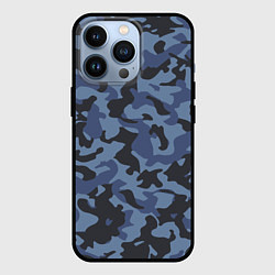 Чехол для iPhone 13 Pro Стиль камуфляж, цвет: 3D-черный