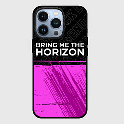 Чехол iPhone 13 Pro Bring Me the Horizon rock legends: символ сверху