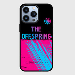 Чехол iPhone 13 Pro The Offspring - neon gradient: символ сверху