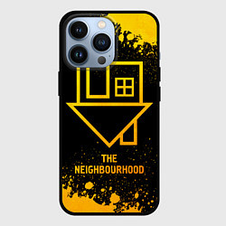 Чехол для iPhone 13 Pro The Neighbourhood - gold gradient, цвет: 3D-черный