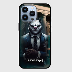 Чехол для iPhone 13 Pro Payday 3 white bear, цвет: 3D-черный