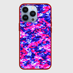Чехол для iPhone 13 Pro Плазменное поле, цвет: 3D-красный