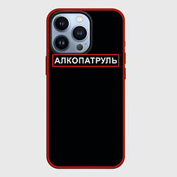 Чехол для iPhone 13 Pro Отдел по борьбе с алкоголем, цвет: 3D-красный