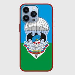 Чехол для iPhone 13 Pro Спецназ ВДВ, цвет: 3D-красный