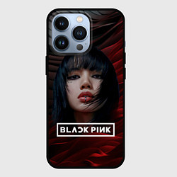 Чехол для iPhone 13 Pro Blackpink red and black, цвет: 3D-черный