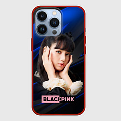 Чехол для iPhone 13 Pro Blackpink Lisa, цвет: 3D-красный