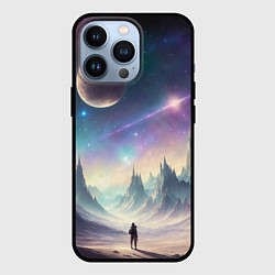 Чехол для iPhone 13 Pro Величие космоса, цвет: 3D-черный